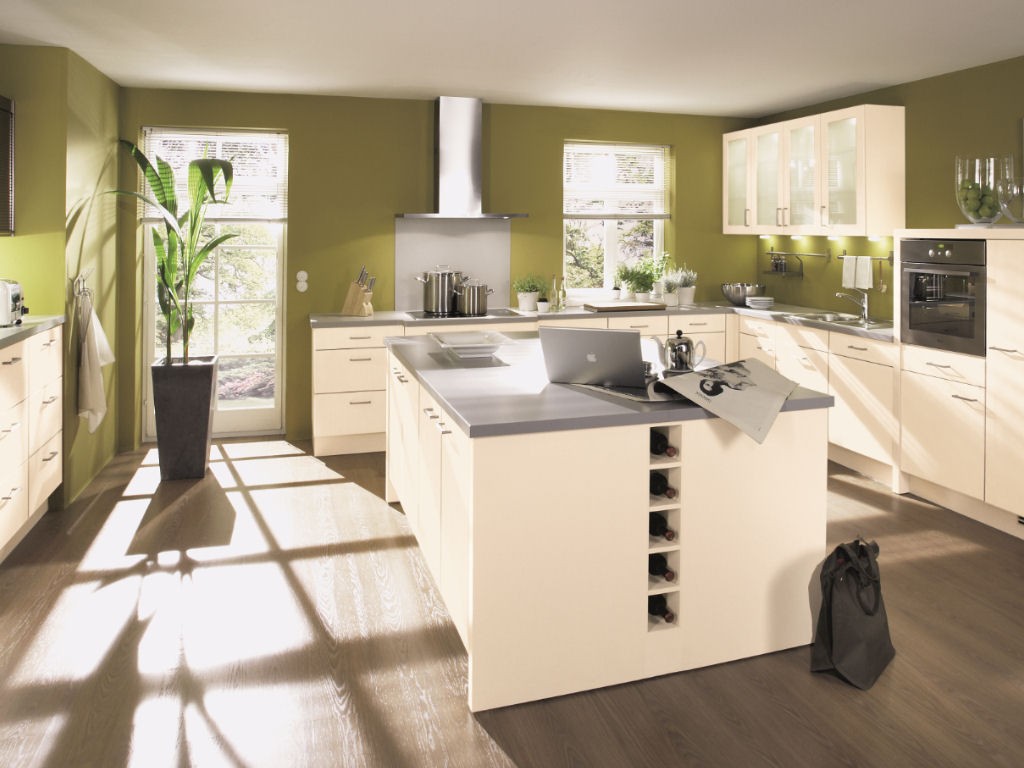 Küchen Eckschrank mit Rondell