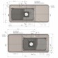 Küchenspüle Edelstahl mit Touch-Panel für alle Einbauarten [6/13]