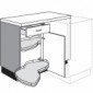 Eckunterschrank mit 2 voll ausschwenkbare LeMans Drehböden [1/16]