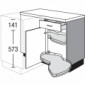 Eckunterschrank mit 2 voll ausschwenkbare LeMans Drehböden [2/16]