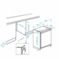 Büroküche 305 cm mit Glas-Hängeschränken [9/14]