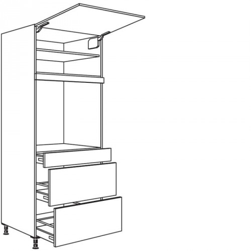 Hochschrank Umbauten für 30 Zoll breite Backöfen