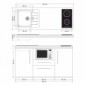 Miniküche Büroküche 160 cm breit mit Mikrowelle [17/19]