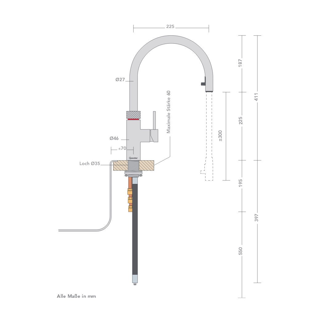 Quooker Flex PRO3VAQ