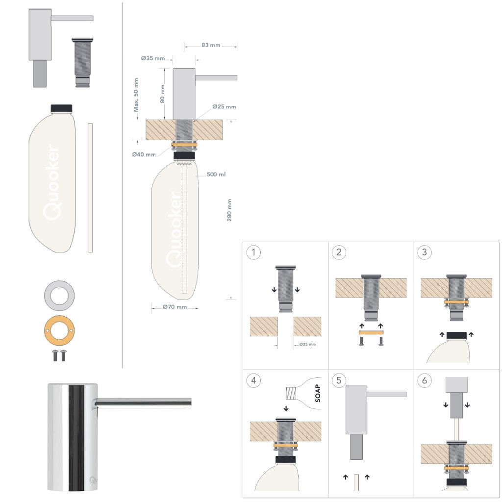 Quooker Flex PRO3VAQ