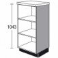 Highboard-Regal für die Küche mit variabler Breite von 150-600 mm [2/16]