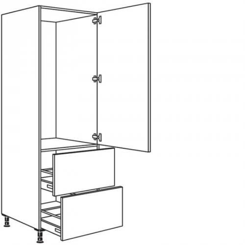 Hochschrank Geräte-Umbau für Kühlautomaten