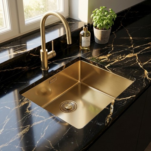 Einbausp&uuml;le New York PVD 50x40 Slim