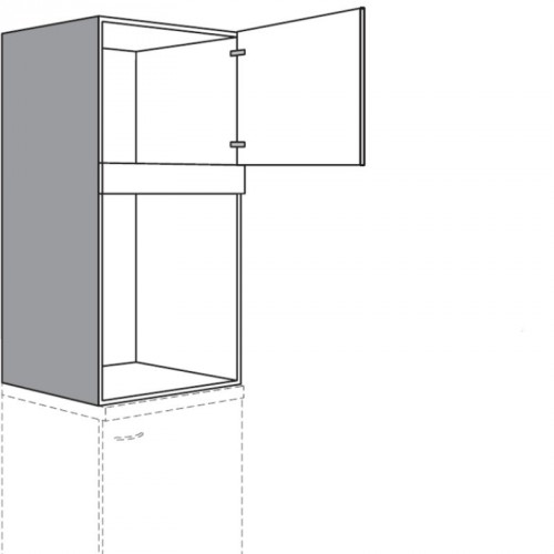 Aufsatzschrank mit 1 Drehtür für Einbaubackofen/Herd