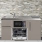 Miniküche Designline 150 cm breit mit Mikrowelle, Geschirrspüler [6/27]