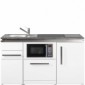 Miniküche Designline 150 cm breit mit Mikrowelle, Geschirrspüler [14/29]