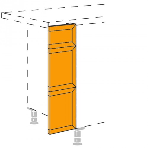 Frontpassstück in geteilter Optik