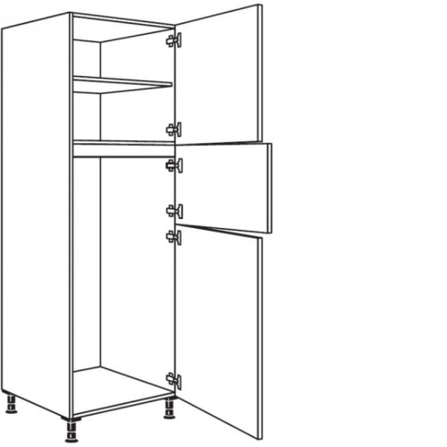 Hochschrank Geräte-Umbau für Kühl- und Gefrierautomat