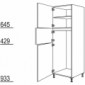 Hochschrank Geräte-Umbau für Kühl- und Gefrierautomat [2/9]