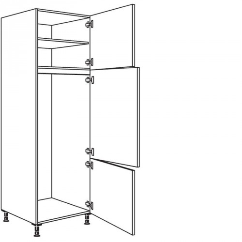 Hochschrank Geräte-Umbau für Kühl- und Gefrierautomat