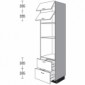 Hochschrank für Einbaugeräte mit 2 Klappen und 2 Auszügen [2/21]