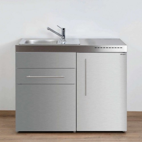 Kleinküche 110 cm breit mit Schublade
