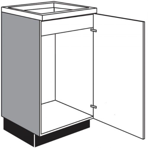 Maxi Spülen-Unterschrank mit 1 Drehtür