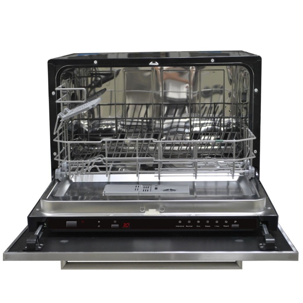 Komplettküche 180 cm breit mit Hängeschränke, Geschirrspüler und Auszug