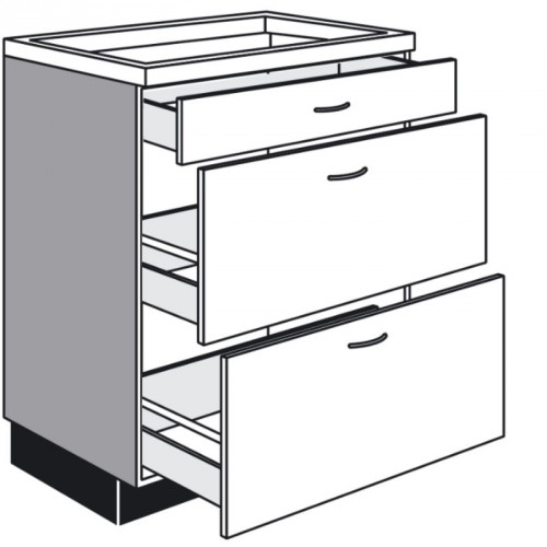 Maxi Unterschrank für Kochmulde oder Induktionskochfeld
