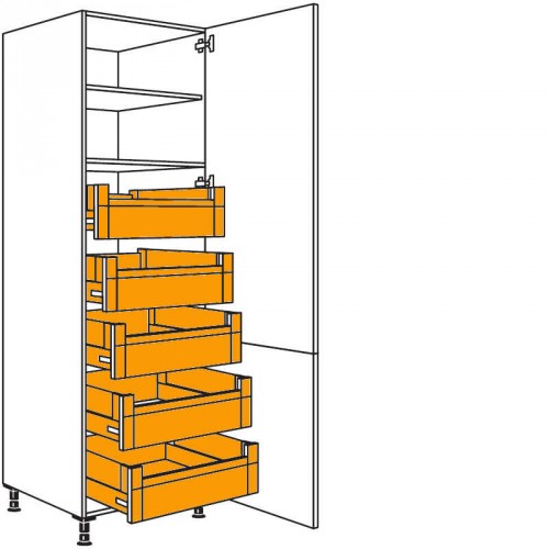 Hochschrank mit 5 Innenauszügen