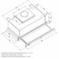 Schublüfter ausziehbar mit schwarzer Glasblende [5/5]