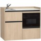 modulLINE ML 120 KO Minik&uuml;che aus Holz mit Mikrowelle [15/25]