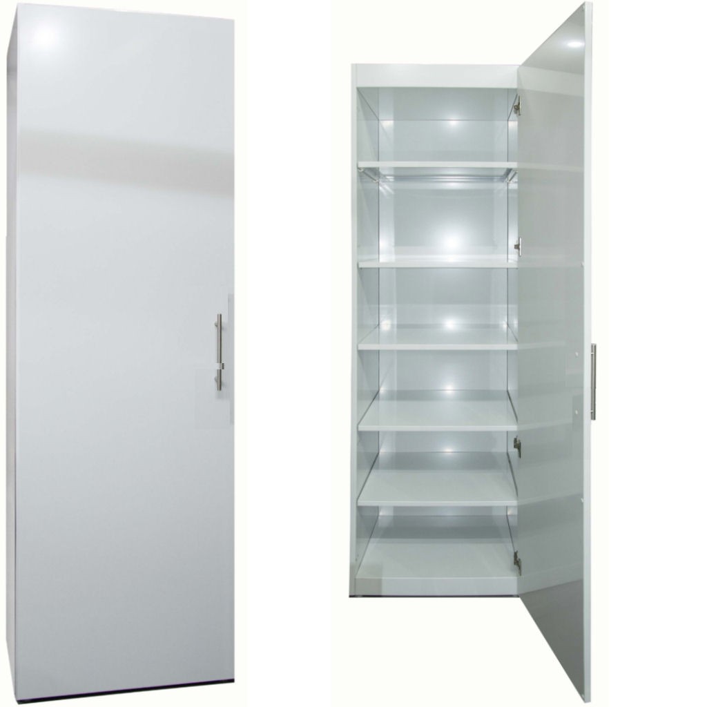 Besen oder Geschirrschrank in 50 und 60 cm Breite wählbar