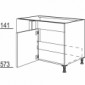 Spülen-Eckschrank mit 1 Tür [2/12]