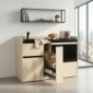 modulLINE ML 120F MSPA Minik&uuml;che aus Holz mit Mikrowelle und Geschirrsp&uuml;ler [2/26]
