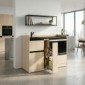 modulLINE ML 120F MSPA Minik&uuml;che aus Holz mit Mikrowelle und Geschirrsp&uuml;ler [3/26]