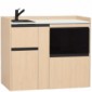modulLINE ML 120F MSPA Minik&uuml;che aus Holz mit Mikrowelle und Geschirrsp&uuml;ler [14/26]