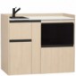 modulLINE ML 120F MSPA Minik&uuml;che aus Holz mit Mikrowelle und Geschirrsp&uuml;ler [16/26]