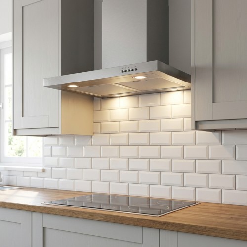 T-Förmige Wandhaube Edelstahl T-Förmige Wandhaube Edelstahl