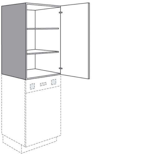 Aufsatzschrank mit 1 Drehtür