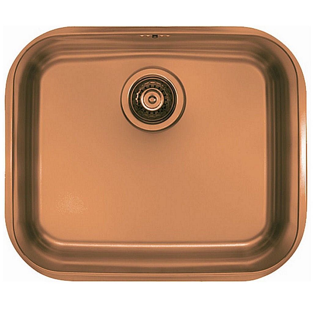 Unterbauspüle Monarch Variant 10 Edelstahl Kupfer