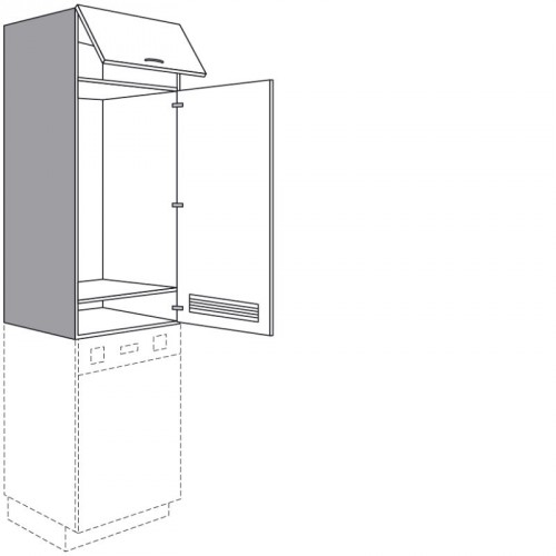 Aufsatzschrank für Einbaugerät