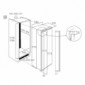 Einbau Gefrierschrank mit Festtürtechnik 178 cm Nische [7/8]