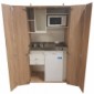 Büroküche Küchencenter mit Falttüren PKF 100 cm breit [1/12]