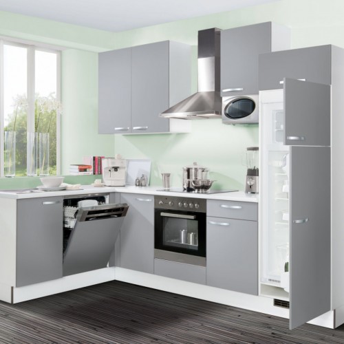 Einbauküche komplett mit Elektrogeräte 175x280 cm