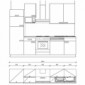 Pino K&uuml;chenzeile mit Ger&auml;ten Blockbreite 280 cm [20/20]