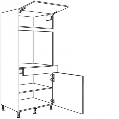 Hochschrank Umbauten für 30 Zoll breite Backöfen