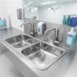 Medizinische Einbausp&uuml;le Doppel-Sp&uuml;lbecken L18 [1/4]