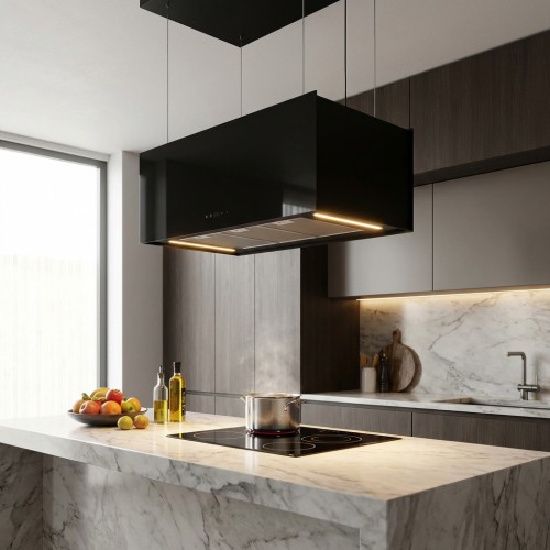 Inselhaube Umluft 900x505 mm