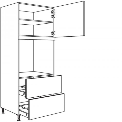 Hochschrank Umbauten für 30 Zoll breite Backöfen