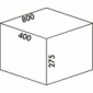 Einbau-Abfallsammler Cox(R) Box 275 S/800-4 bio [2/2]