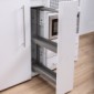 Miniküche 120 cm breit Metall mit Mikrowelle [10/14]