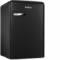 Kühlschrank mit Gefrierfach 88 cm Höhe Retro Design matt-schwarz [3/5]