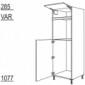 Hochschrank Geräte-Umbau für Kühlautomat und Backofen [2/9]