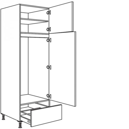 Hochschrank Geräte-Umbau für Kühlautomat